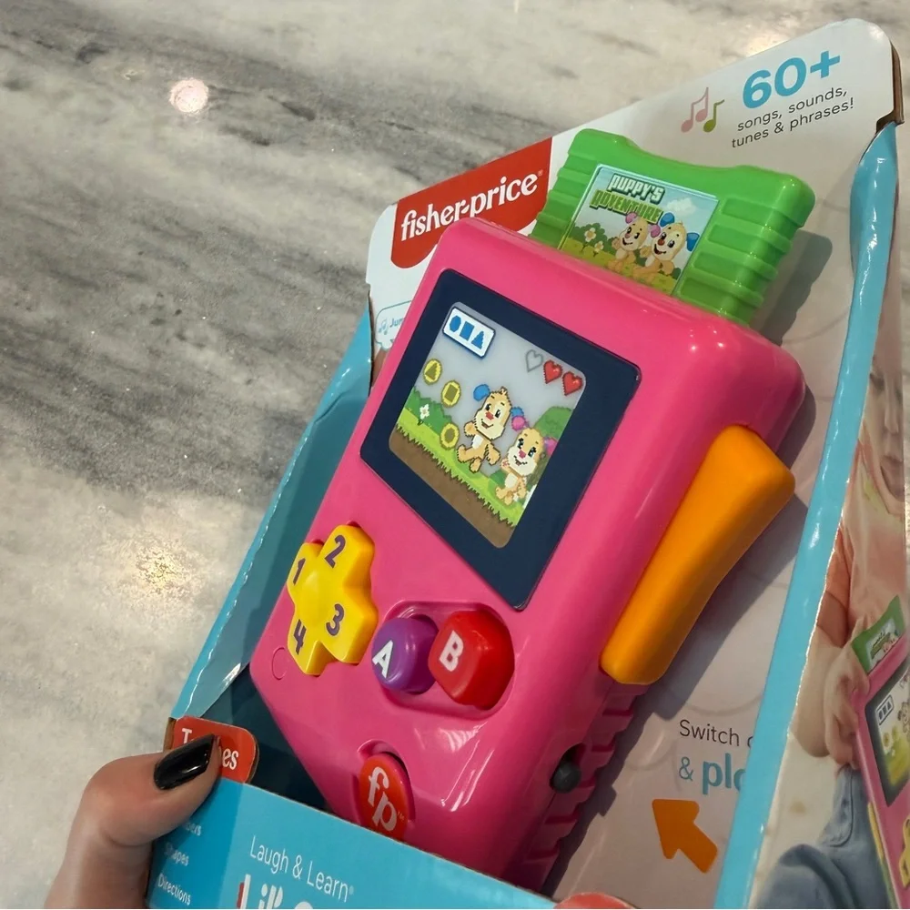 Fisher-Price Lil' Gamer Toy Pink 6-36m NEW Baby‎ Toddler Learning Educational